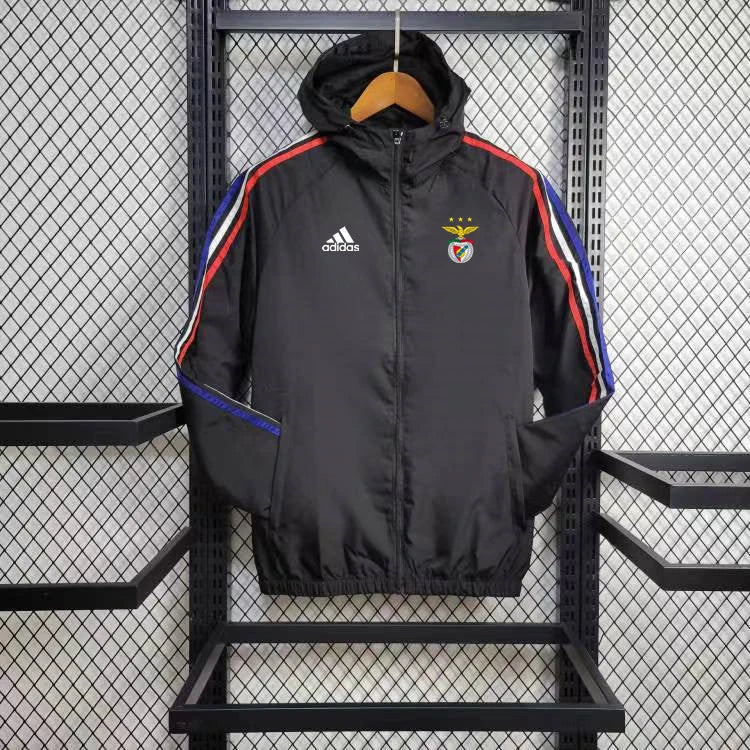 Windbreaker Benfica  24/25 - Preto e Vermelho