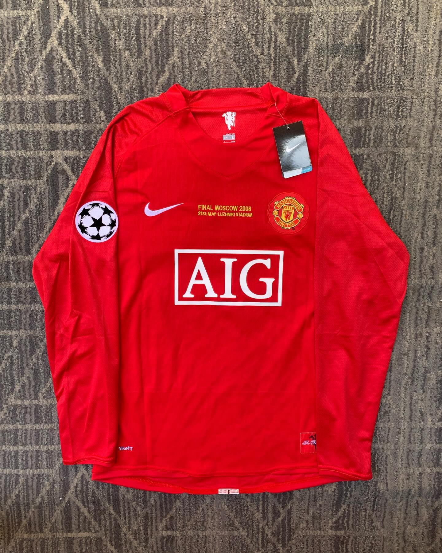 Jersey Cristiano Ronaldo Manchester United 07-08 Legend - Vermelho