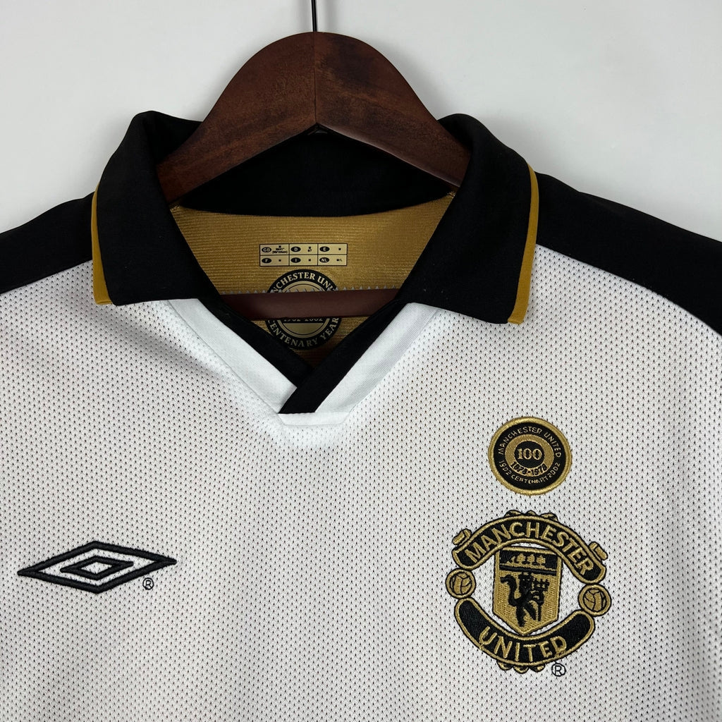 Jersey Retrô Manchester United Edição 100 Anos, Dupla Face