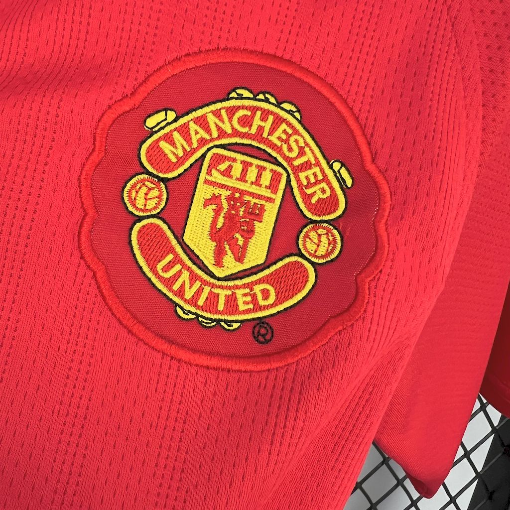 Jersey do Manchester United Retrô 2007/08 Home UCL