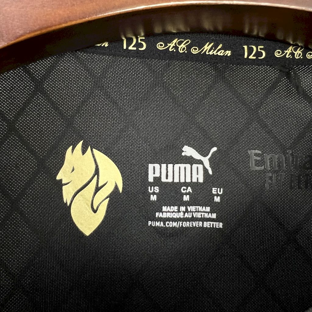 Jersey AC Milan 24/25 125th Black Goalkeeper Retro