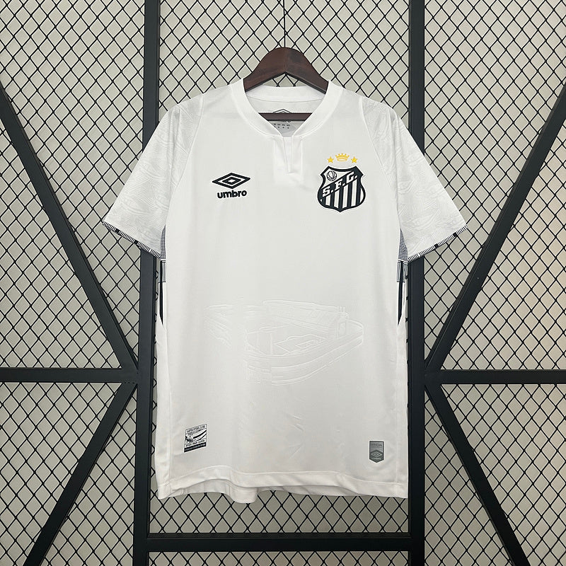 Jersey 24∕25 Santos home all sponsors