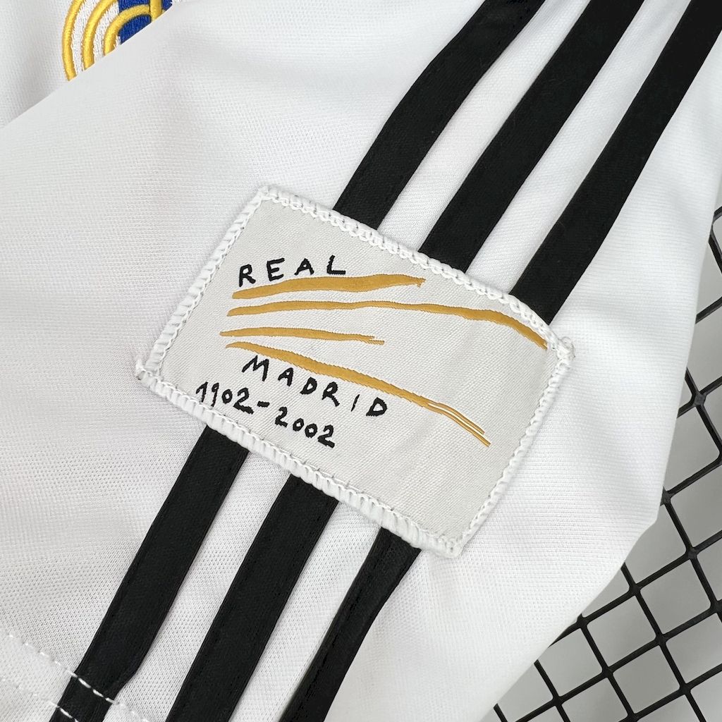 Jersey do Real Madrid Retrô 2002/03 Home