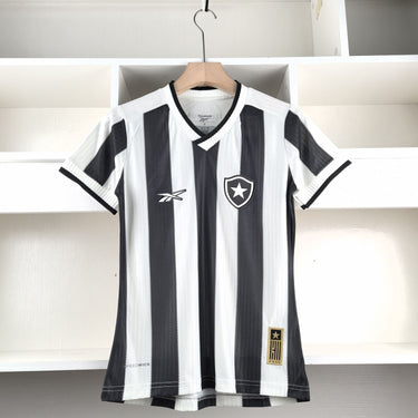 Jersey Botafogo I 24/25 Feminino - Preto e Branco