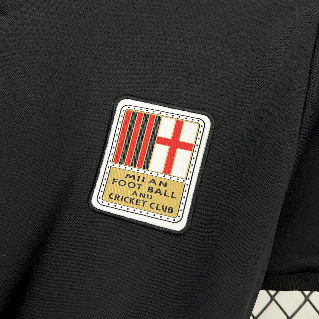 Jersey AC Milan 24/25 125th Black Goalkeeper Retro