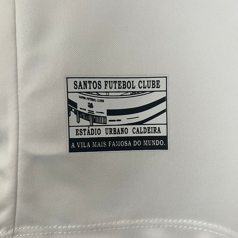Jersey 24∕25 Santos home all sponsors