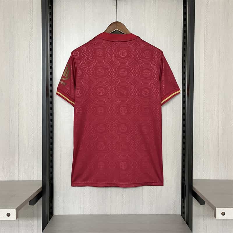 25∕26 FC Bayern 125th Anniversary Red Jersey S-XXXXL(8EBB)