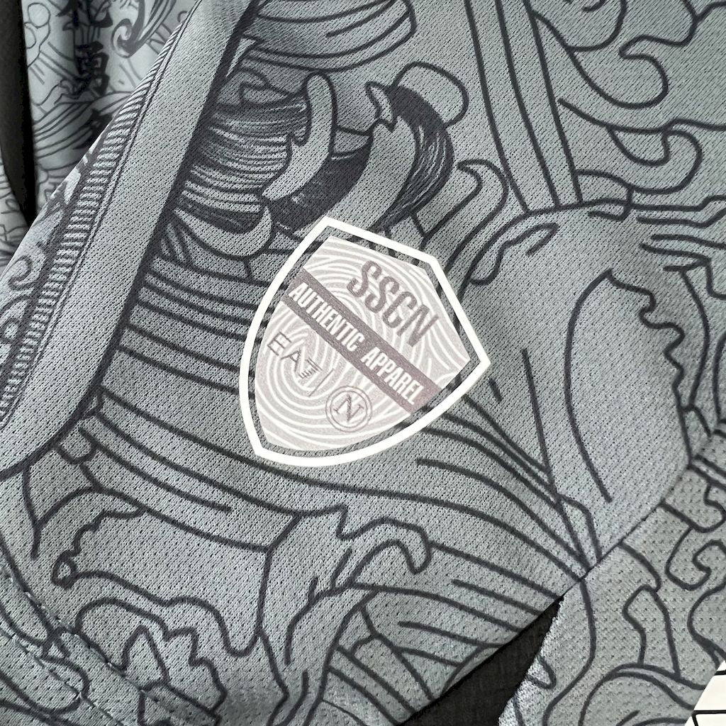 Jersey Napoli 24/25 Third  - Cinza