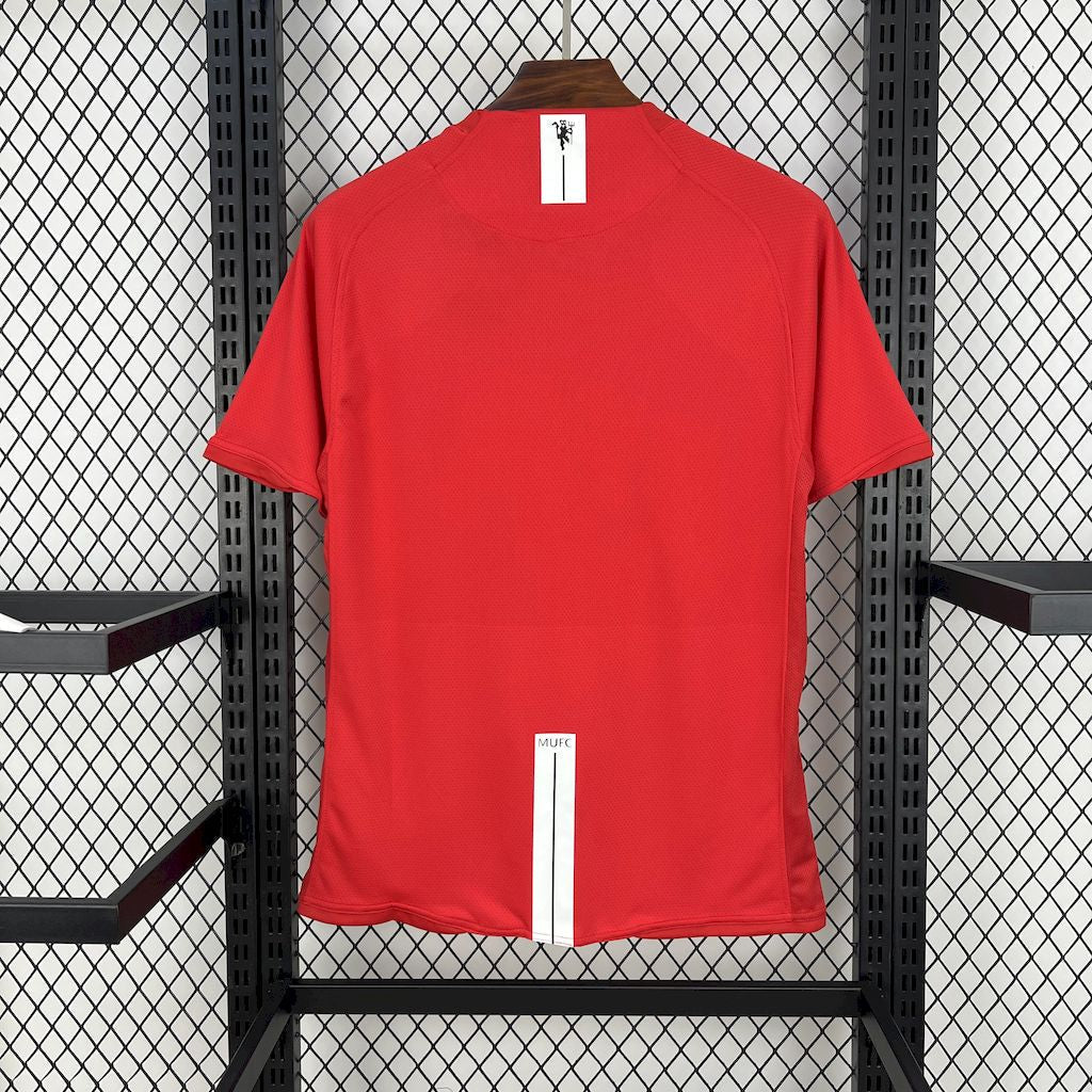 Jersey do Manchester United Retrô 2007/08 Home UCL