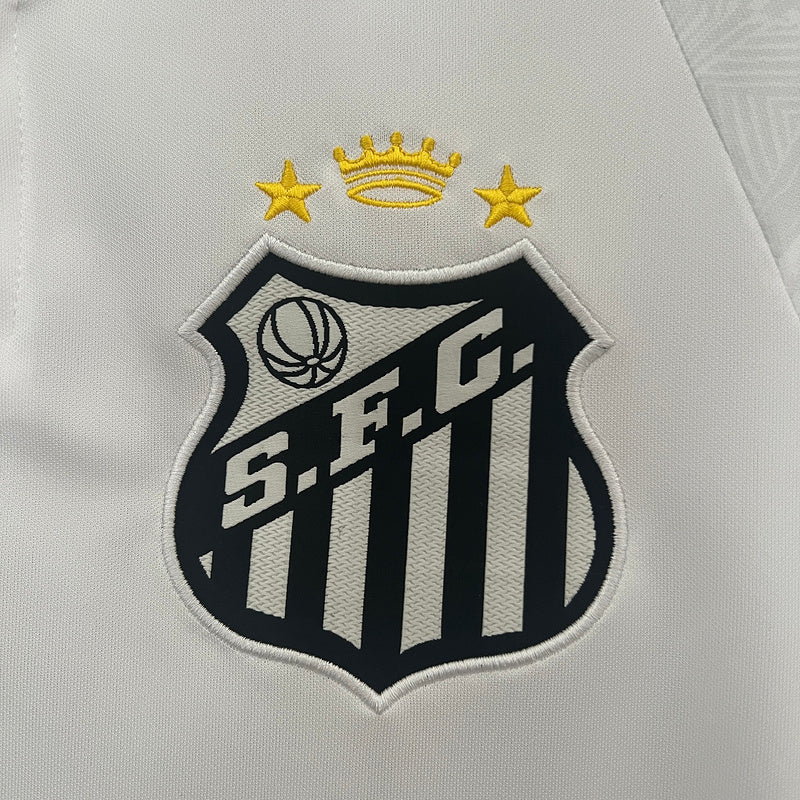 Jersey 24∕25 Santos home all sponsors