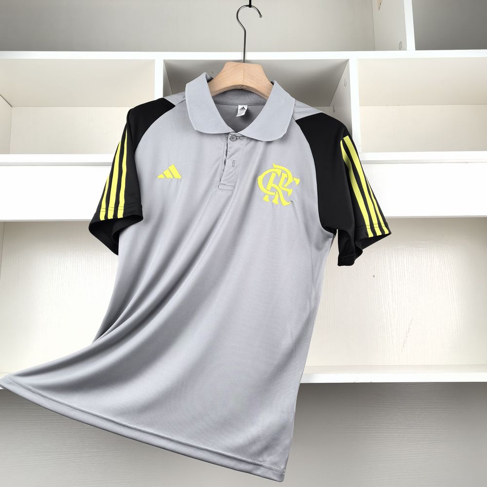 Jersey 24∕25 Flamengo Treino Polo - Cinza