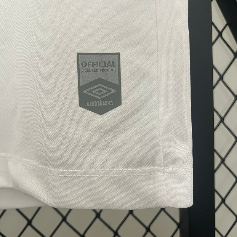 Jersey 24∕25 Santos home all sponsors