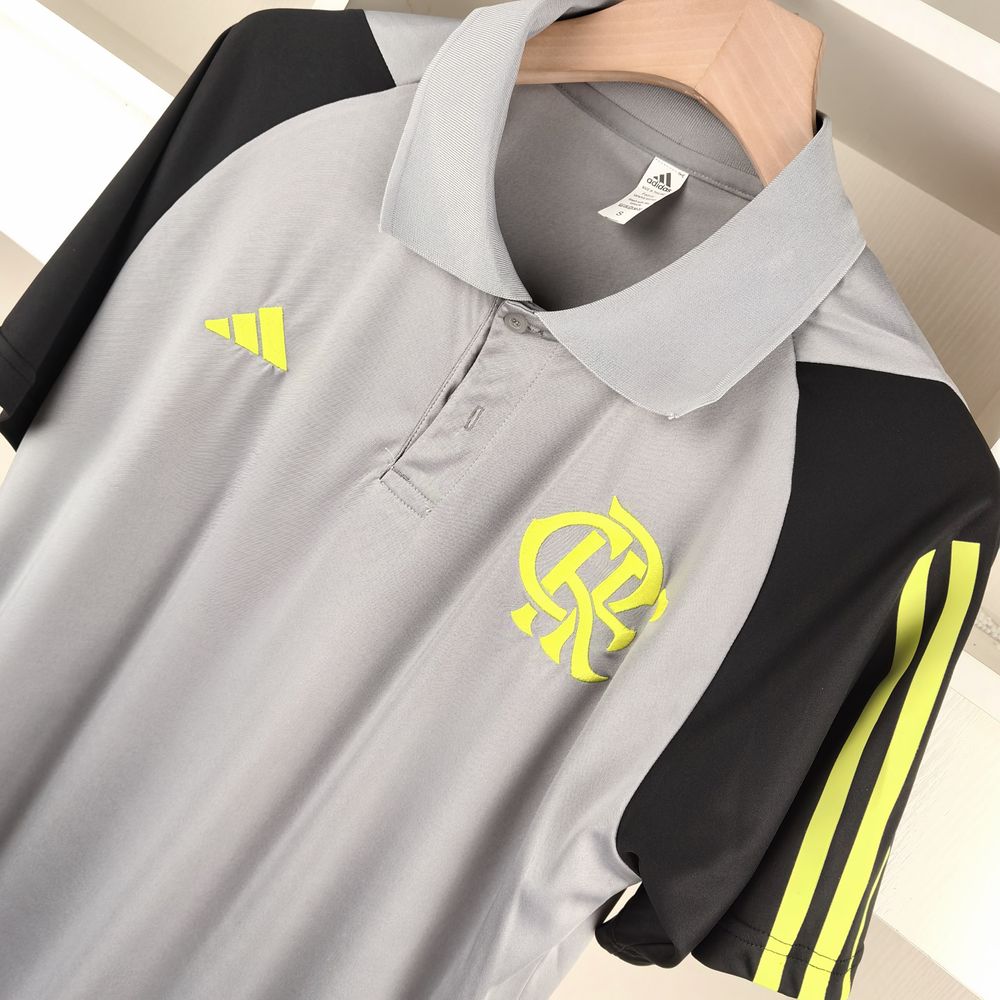 Jersey 24∕25 Flamengo Treino Polo - Cinza