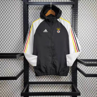 Windbreaker Benfica 24/25 - Preto e Branco