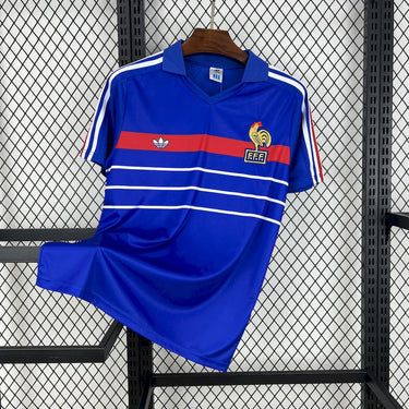 Jersey Seleção da França Retro 1984 Home