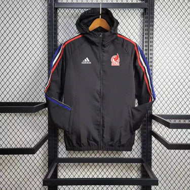 Windbreaker México 24/25 - Preto e Vermelho