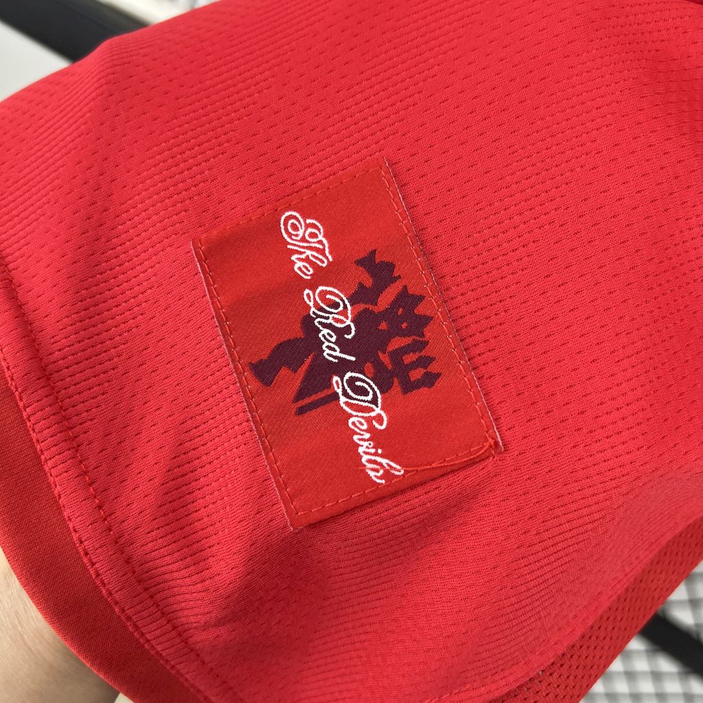 Jersey do Manchester United Long sleeveRetrô 2007/08 Home UCL