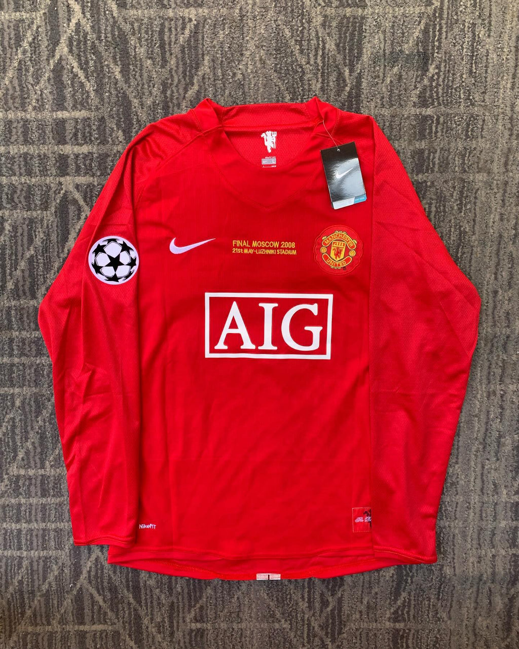 Jersey Cristiano Ronaldo Manchester United 07-08 Legend - Vermelho