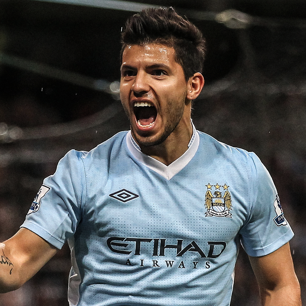 Jersey Aguero Manchester City 11-12 Legend