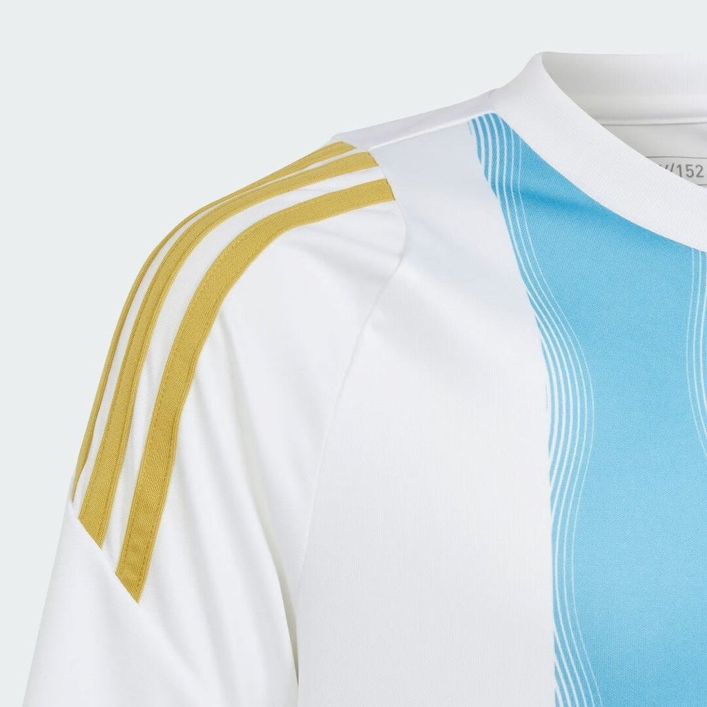 Jersey Adidas X Messi  “Spark Gen10s” 2024/25 Torcedor Masculino - Branco/Azul Celeste