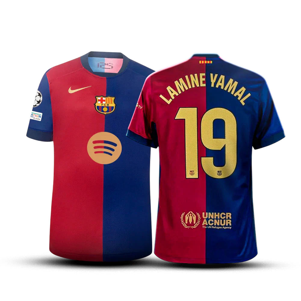 Lamine Yamal Jersey Barcelona 24/25 Home I - Spotify