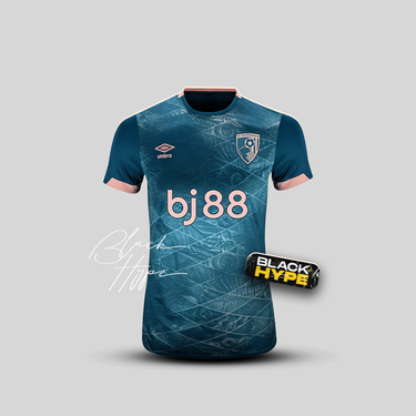 Jersey Bournemouth Feminino 24/25 Third