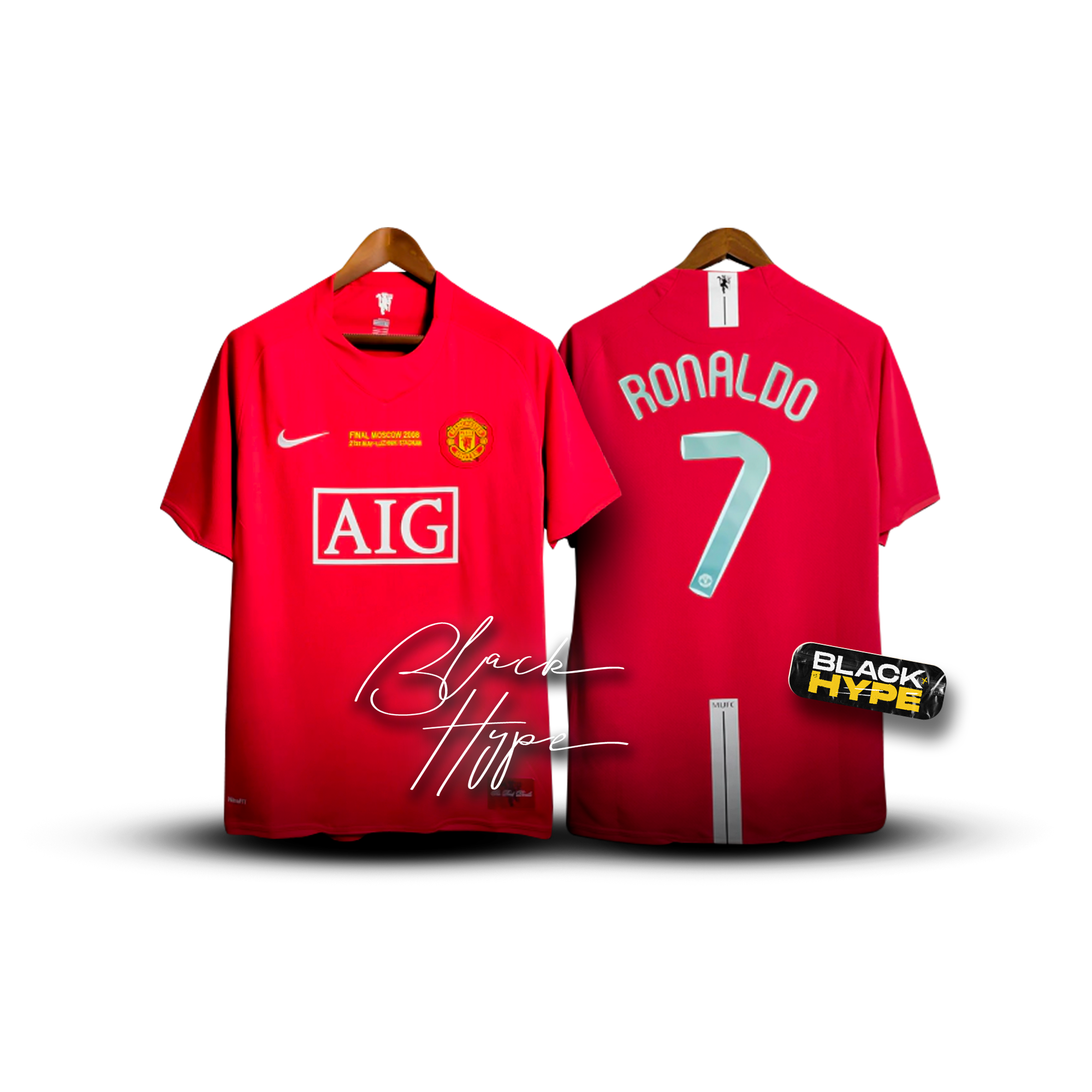 Jersey Cristiano Ronaldo Manchester United 07-08 Legend - Vermelho