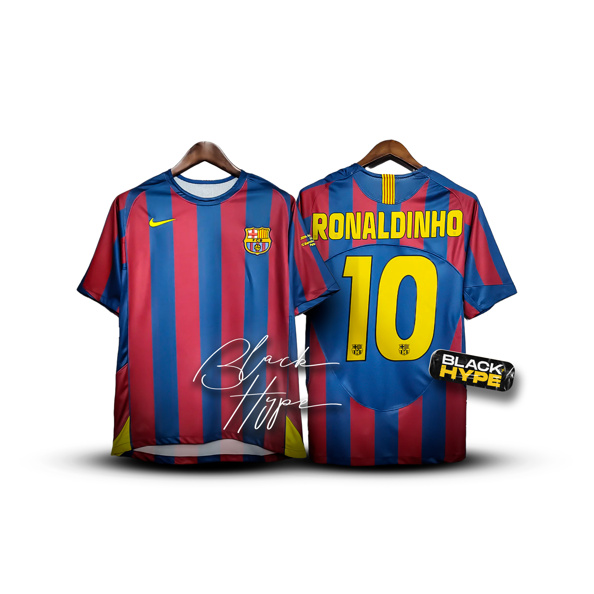Jersey Ronaldinho Gaúcho Barcelona 2005 Legend