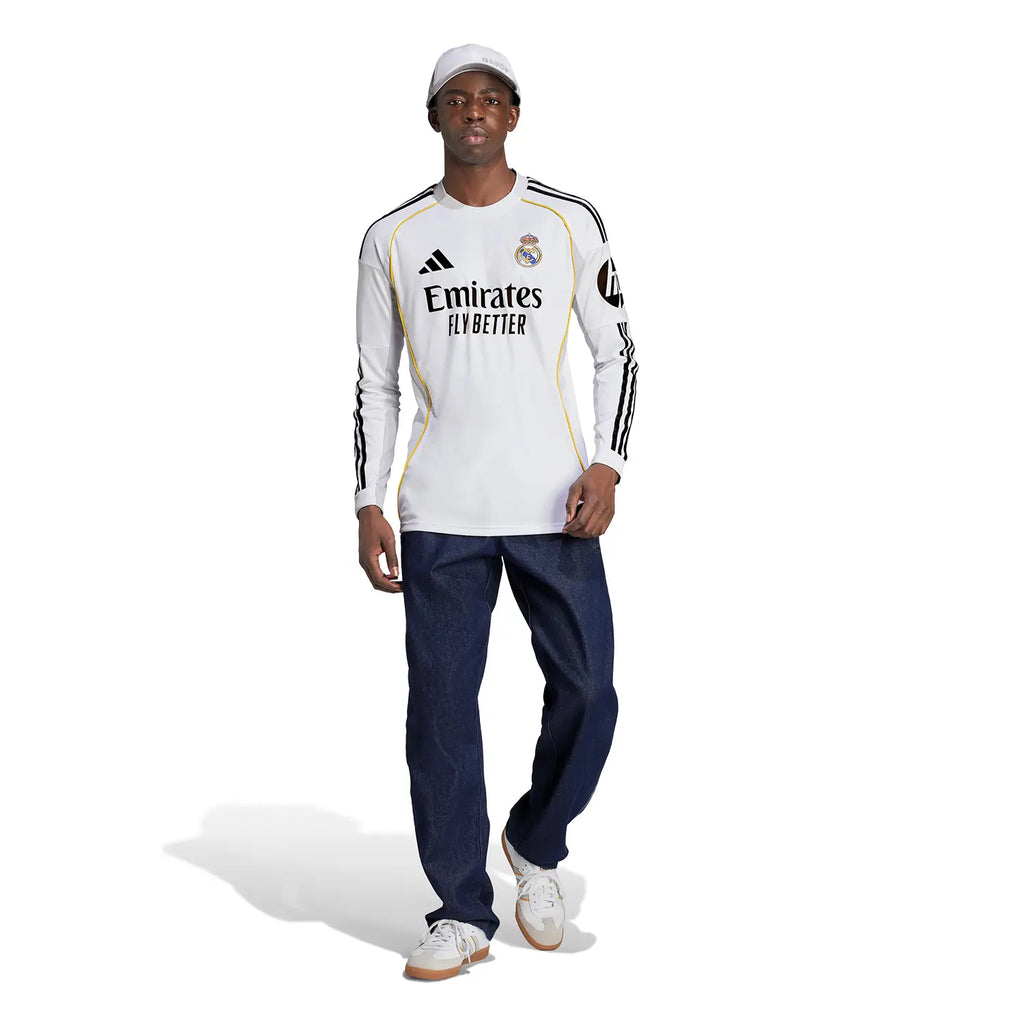 Jersey 25∕26 Real Madrid Home Long sleeve