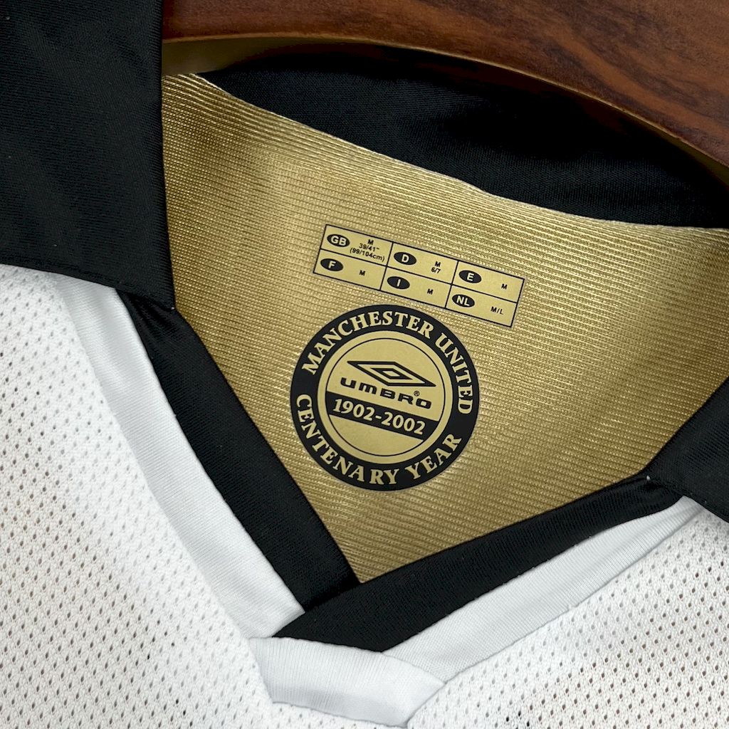 Jersey do Manchester United  Retrô 2001/02 Centenary Reversible