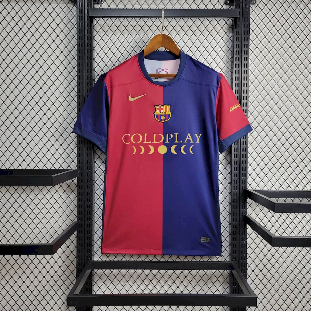 Jersey FC Barcelona 24/25 Local Sponsor Coldplay