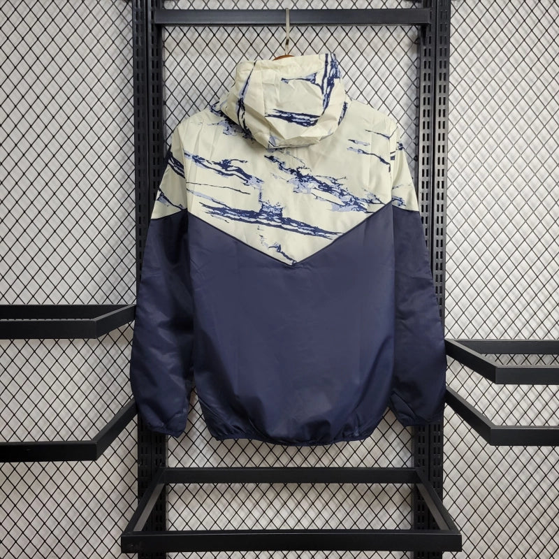 Windbreaker Real Madrid 24/25 - Azul e Branco