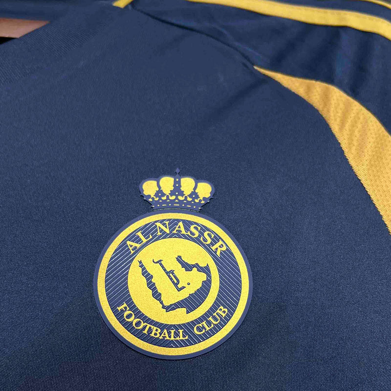 Jersey Al Nassr Away 24/25 s/n Torcedor Masculino - Azul