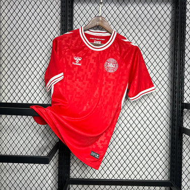 Jersey Seleção Dinamarca 24/25 - Home - Vermelha