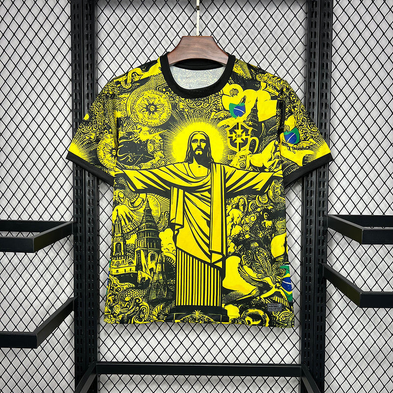 Jersey 24∕25 Seleção Brasil Edição Especial Amarelo