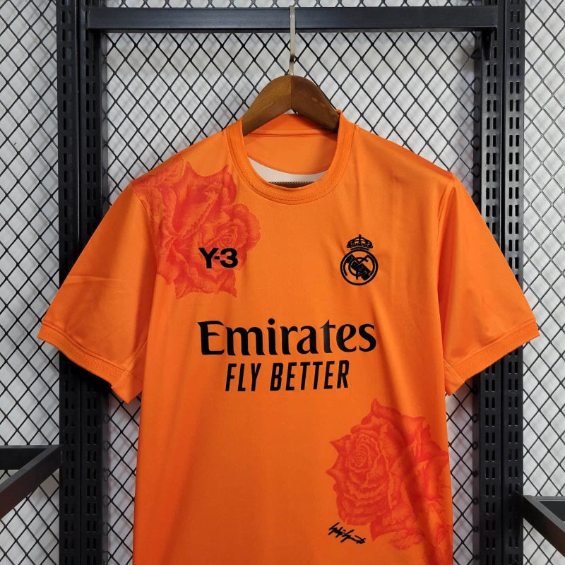 Jersey Edição Especial Y-3 Real Madrid 24/25 - Laranja