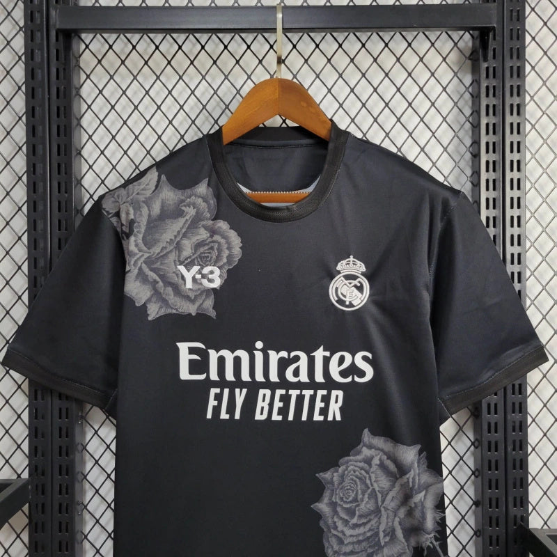 Jersey Edição Especial Y-3 Real Madrid 24/25 - Preto