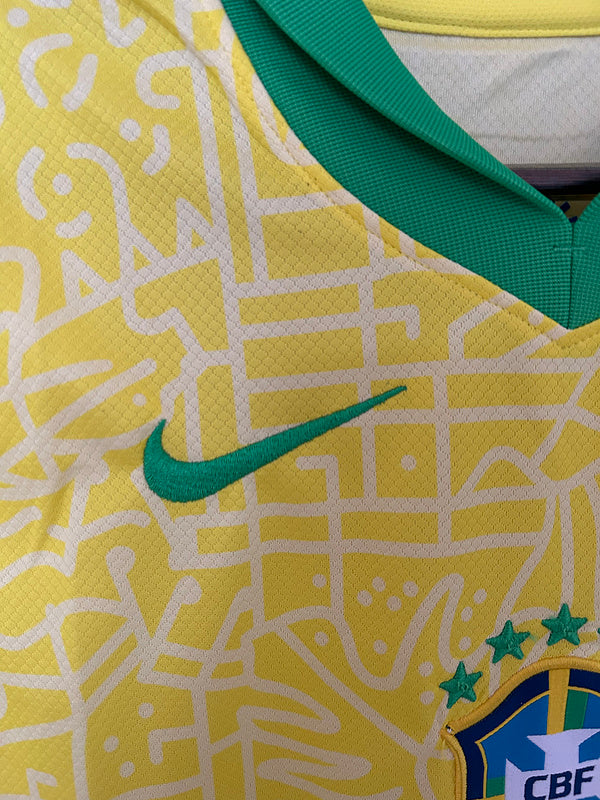 Jersey Seleção Brasil 24/25 Nike - Amarela