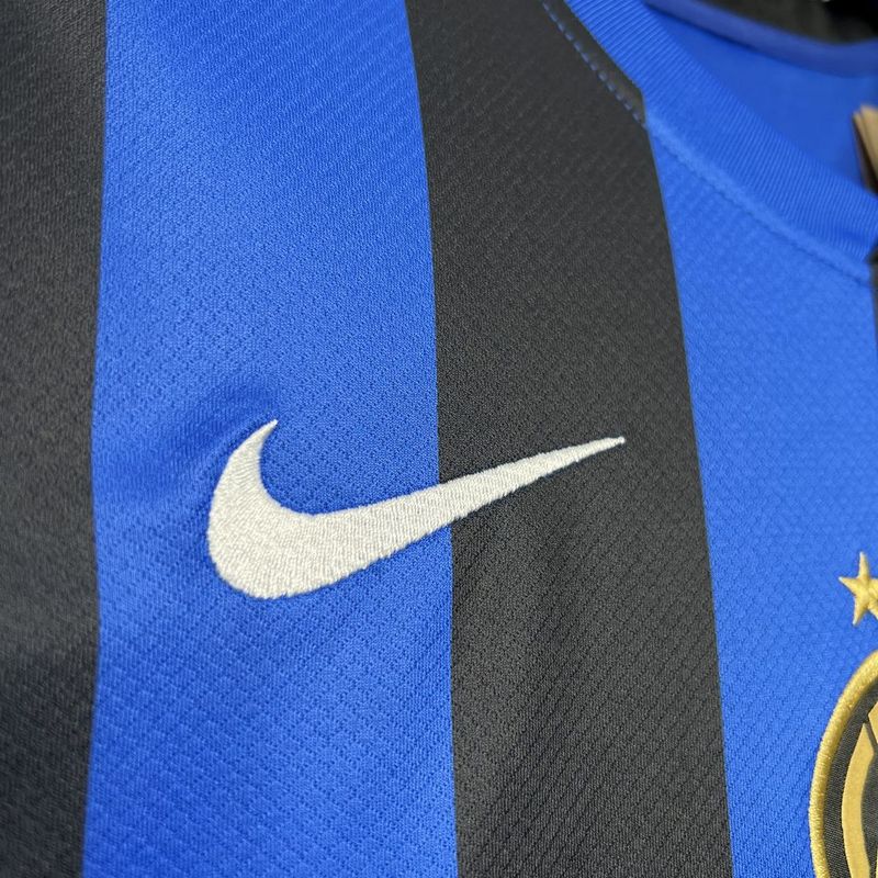 Jersey Inter Milan I 24/25 - Azul e Preto