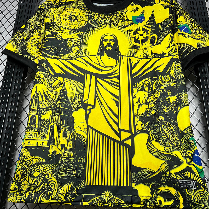 Jersey 24∕25 Seleção Brasil Edição Especial Amarelo