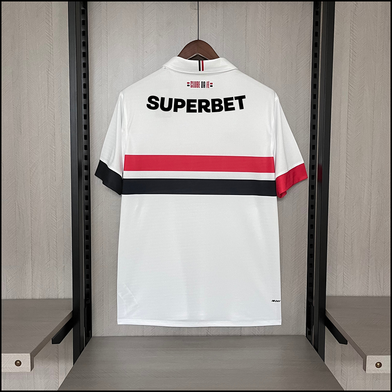 Jersey 24∕25 São Paulo l Branco all sponsors