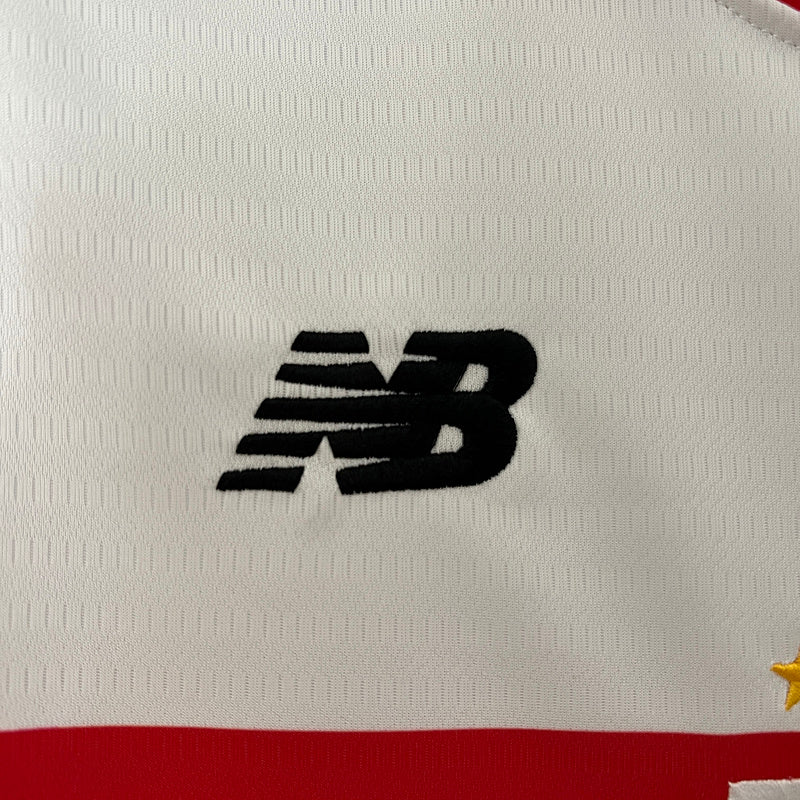Jersey Feminina do São Paulo Home I 24/25 - Branco