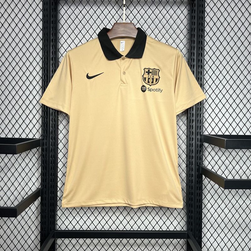 Jersey Barcelona Polo 24/25 - Bege
