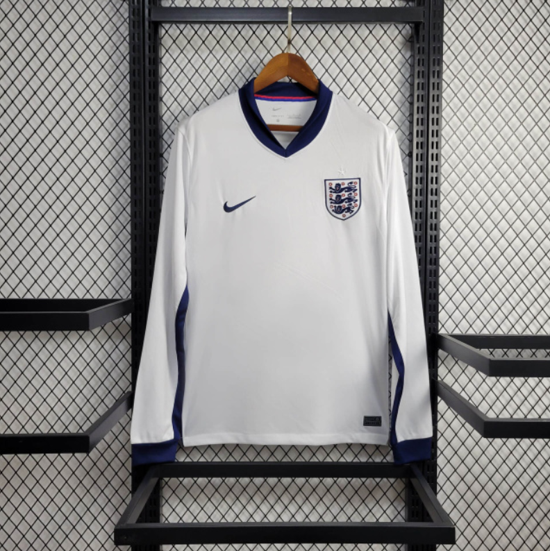 Jersey 24∕25 Long sleeveSeleção da Inglaterra Branco