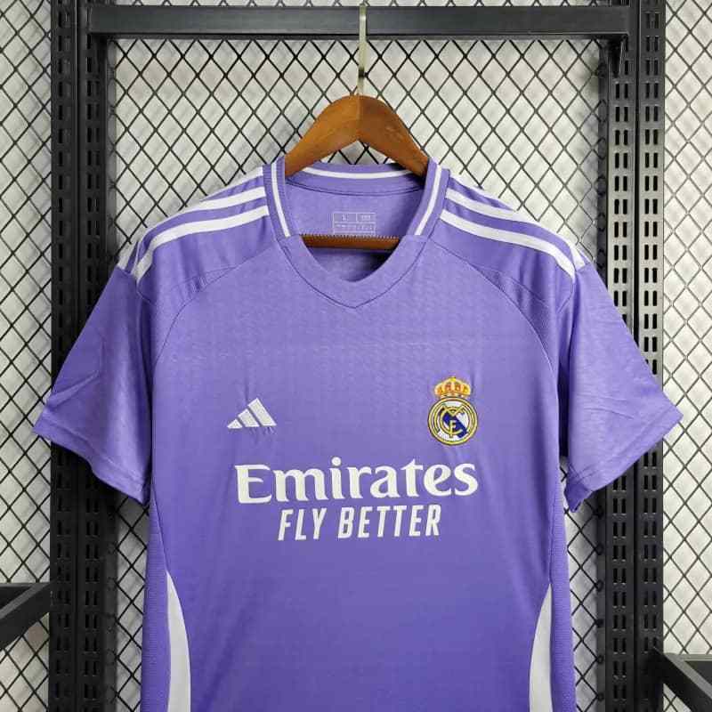 Jersey 24∕25 Real Madrid Roxa