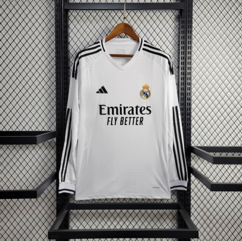 Jersey 24∕25 Long sleeveReal Madrid Branco