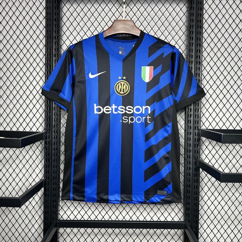 Jersey Inter Milan I 24/25 - Azul e Preto