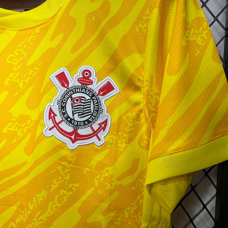 Jersey 24/25 Corinthians Goleiro - Amarelo