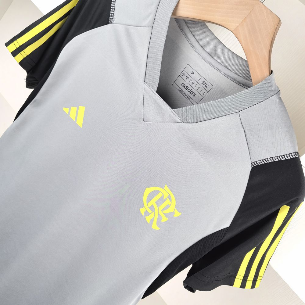 Jersey 24∕25 Flamengo Treino Feminino - Cinza