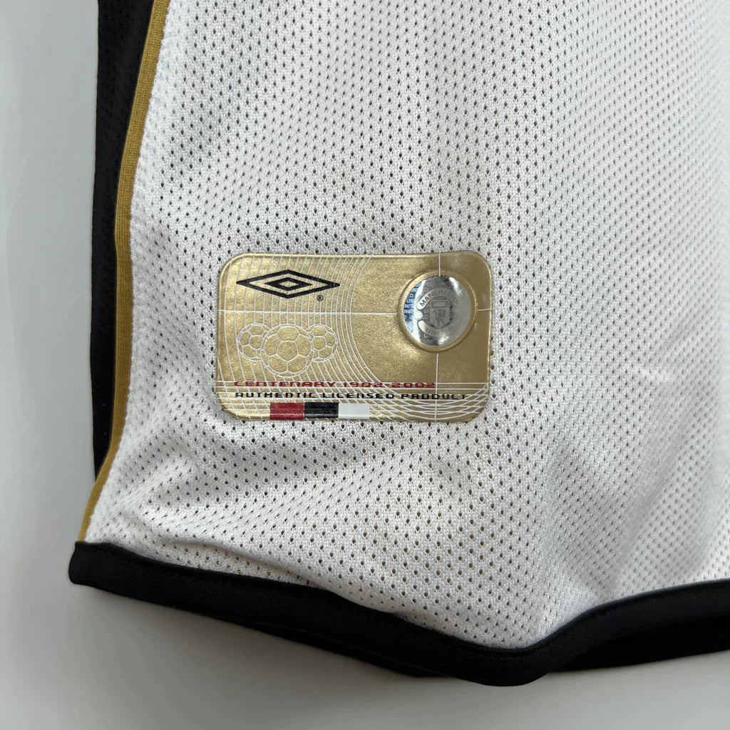 Jersey Retrô Manchester United Edição 100 Anos, Dupla Face